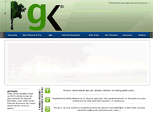 Tablet Screenshot of gk.com.tr